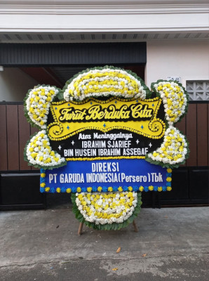 Papan Bunga Duka di Gayamharjo