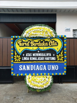 Papan Bunga Duka di Gayamharjo